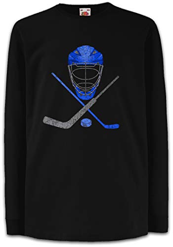 Urban Backwoods Ice Hockey Tools Kinder Kids Mädchen Jungen Langarm T-Shirt Schwarz Größe 4 Jahre von Urban Backwoods