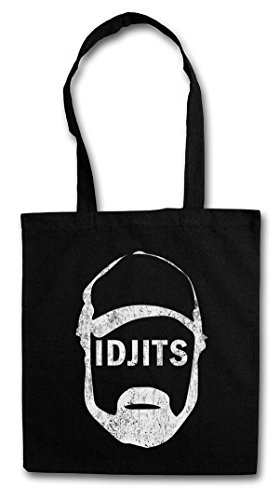Urban Backwoods Idjits Hipster Bag Beutel Stofftasche Einkaufstasche von Urban Backwoods