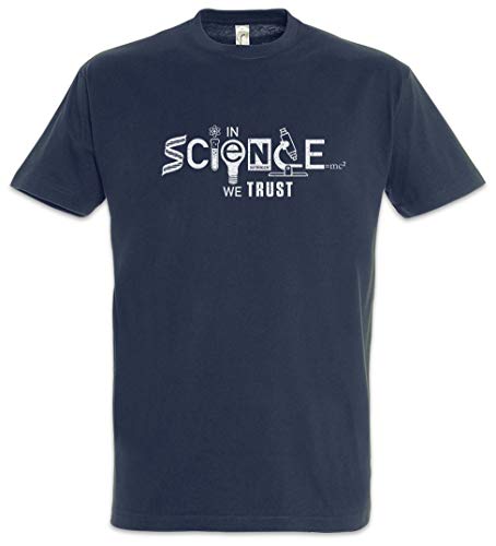 Urban Backwoods In Science We Trust Herren T-Shirt Blau Größe 2XL von Urban Backwoods