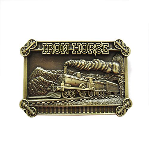 Urban Backwoods Iron Horse III Gürtelschnalle für Wechselgürtel Buckle von Urban Backwoods