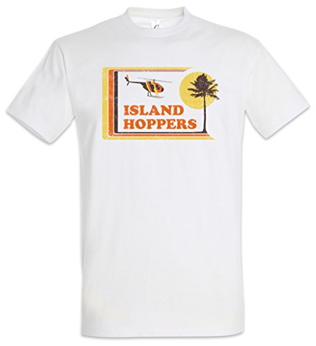 Urban Backwoods Island Hoppers Hawaii Herren T-Shirt Weiß Größe S von Urban Backwoods