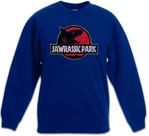 Urban Backwoods Jawrassic Park Kinder Jungen Mädchen Pullover Blau Größe 10 Jahre von Urban Backwoods