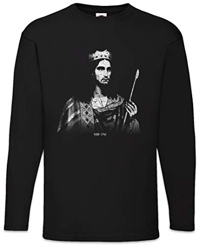 Urban Backwoods Karl Martell Herren Langarm T-Shirt Schwarz Größe 4XL von Urban Backwoods