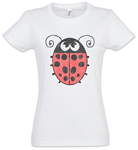 Urban Backwoods Ladybug I Damen T-Shirt Weiß Größe 2XL von Urban Backwoods