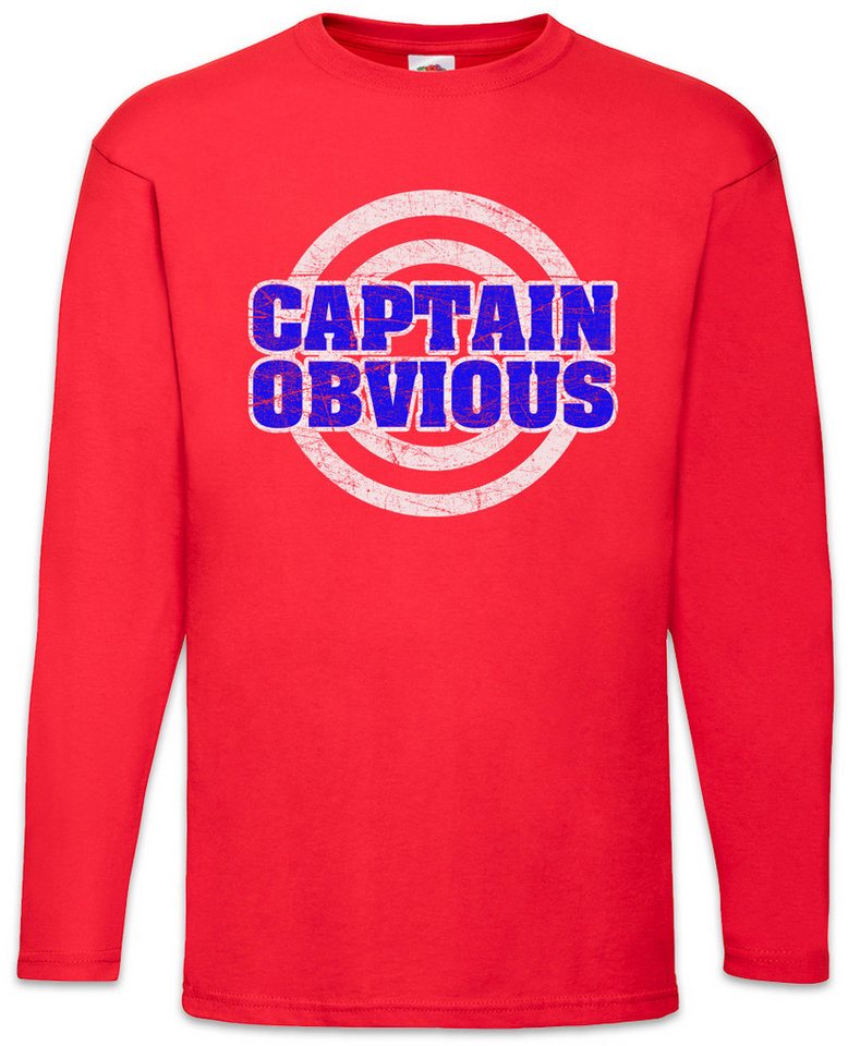 Urban Backwoods Langarmshirt Captain Obvious Langarm T-Shirt Geek Nerd Mathelehrer Hero Mathe (1-tlg) Mathematik Teacher Lehrer Karneval von Urban Backwoods