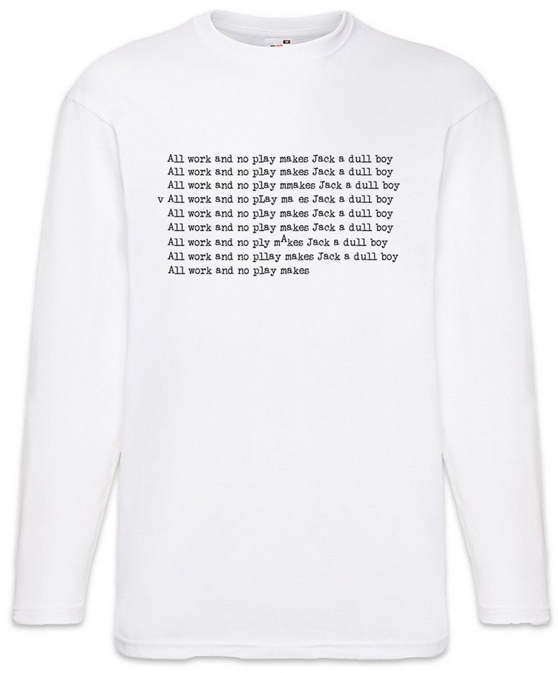 Urban Backwoods Langarmshirt Dull Jack Langarm T-Shirt Boy Horror Shining Redrum Torrace Overlook (1-tlg) Hotel Movie Film Psycho von Urban Backwoods