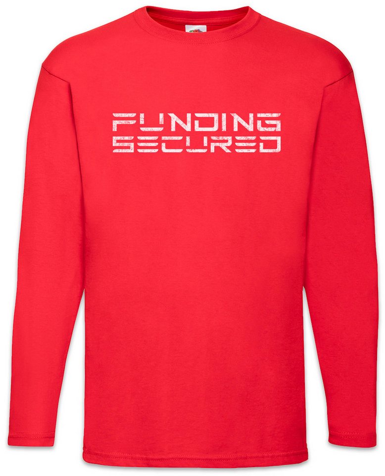 Urban Backwoods Langarmshirt Funding Secured Langarm T-Shirt Elon Banker Trader Investment Banker (1-tlg) Musk Fun BEV EV von Urban Backwoods