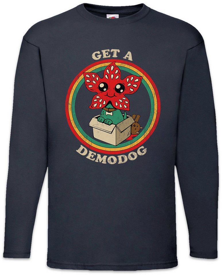 Urban Backwoods Langarmshirt Get A Demodog I Langarm T-Shirt Stranger Jane Kids Monster Ghost World (1-tlg) Will Things Alphabet Series von Urban Backwoods