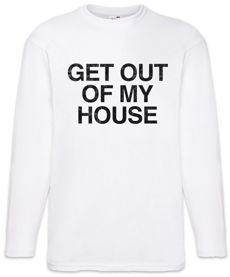 Urban Backwoods Langarmshirt Get Out Of My House Langarm T-Shirt Two and a Charlie Fun Half Fun Men (1-tlg) Alan Kult Harper Waffles von Urban Backwoods