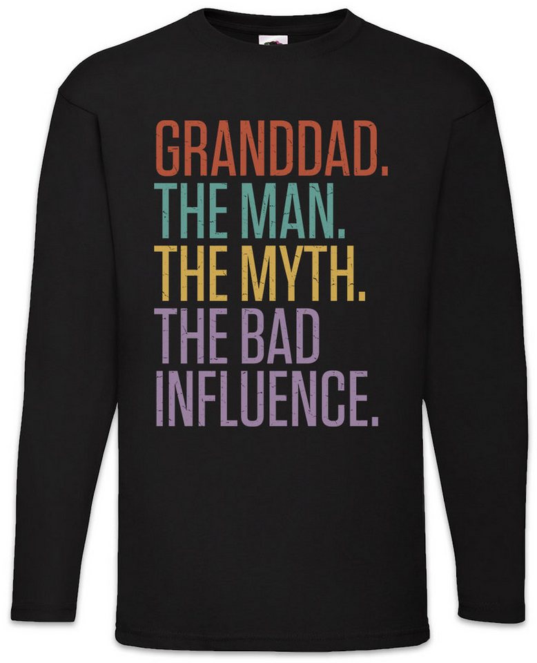 Urban Backwoods Langarmshirt Granddad The Man The Myth Langarm T-Shirt Bester Opa Großvater Enkel (1-tlg) Grandpa Opi Grandad Gramps von Urban Backwoods
