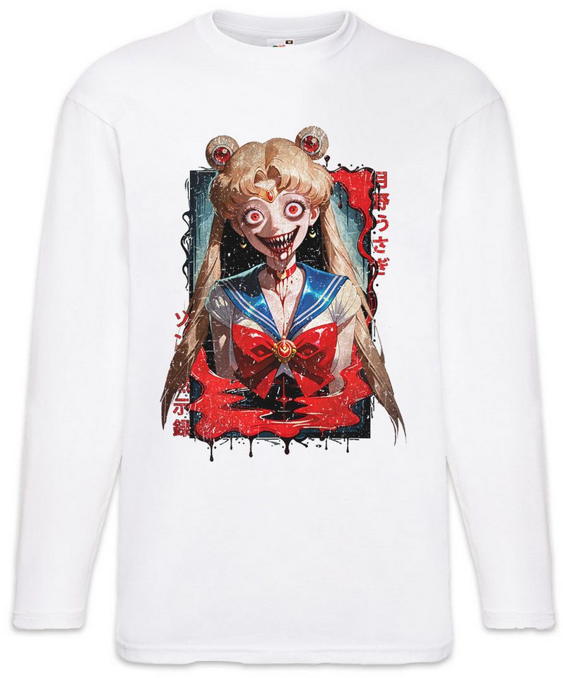 Urban Backwoods Langarmshirt Horror MoonLangarm T-Shirt Anime Sailor Girl Usagi Tsukino Princess (1-tlg) Serenity Wild Rabbit Of von Urban Backwoods