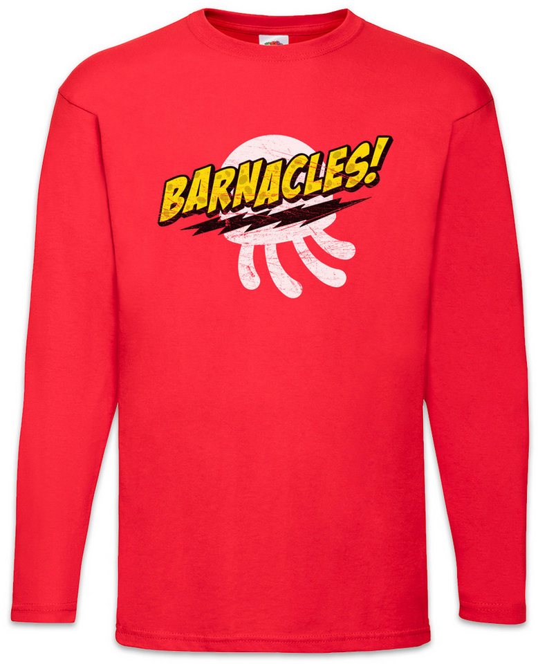 Urban Backwoods Langarmshirt Jellyfishing Barnacles Langarm T-Shirt Big Sitcom Nerd Bang Geek Gamer (1-tlg) Theory Sheldon Fan Cooper von Urban Backwoods
