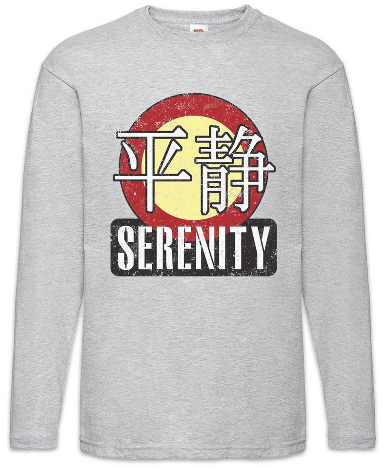 Urban Backwoods Langarmshirt Leaf Patch Langarm T-Shirt Firefly Bronze Ship I Am Leaf Wind Serenity (1-tlg) Sci-Fi Symbol Logo Company von Urban Backwoods