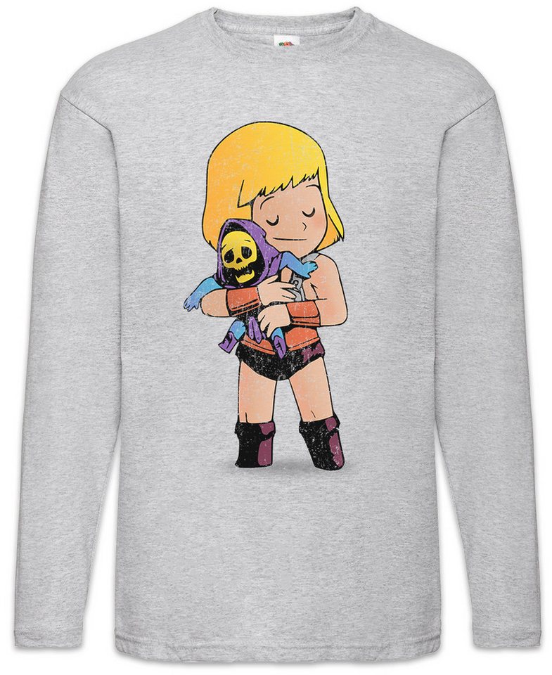Urban Backwoods Langarmshirt Little Masters Langarm T-Shirt 80s Eighties Grayskull He Eternia Man (1-tlg) Universe Skeletor Masters Keldor von Urban Backwoods