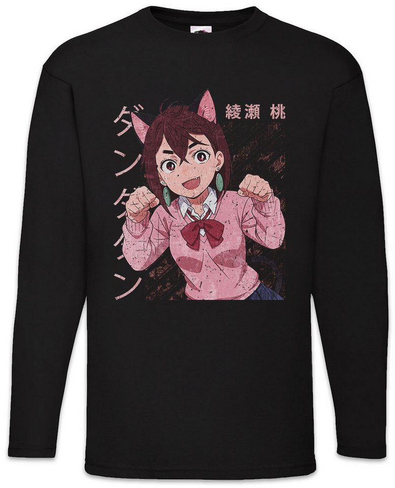 Urban Backwoods Langarmshirt Momo Anime Girl Langarm T-Shirt Dan Da Ayase Dan Dandadan Yukinobu (1-tlg) Tatsu Ken Okarun Takakura von Urban Backwoods