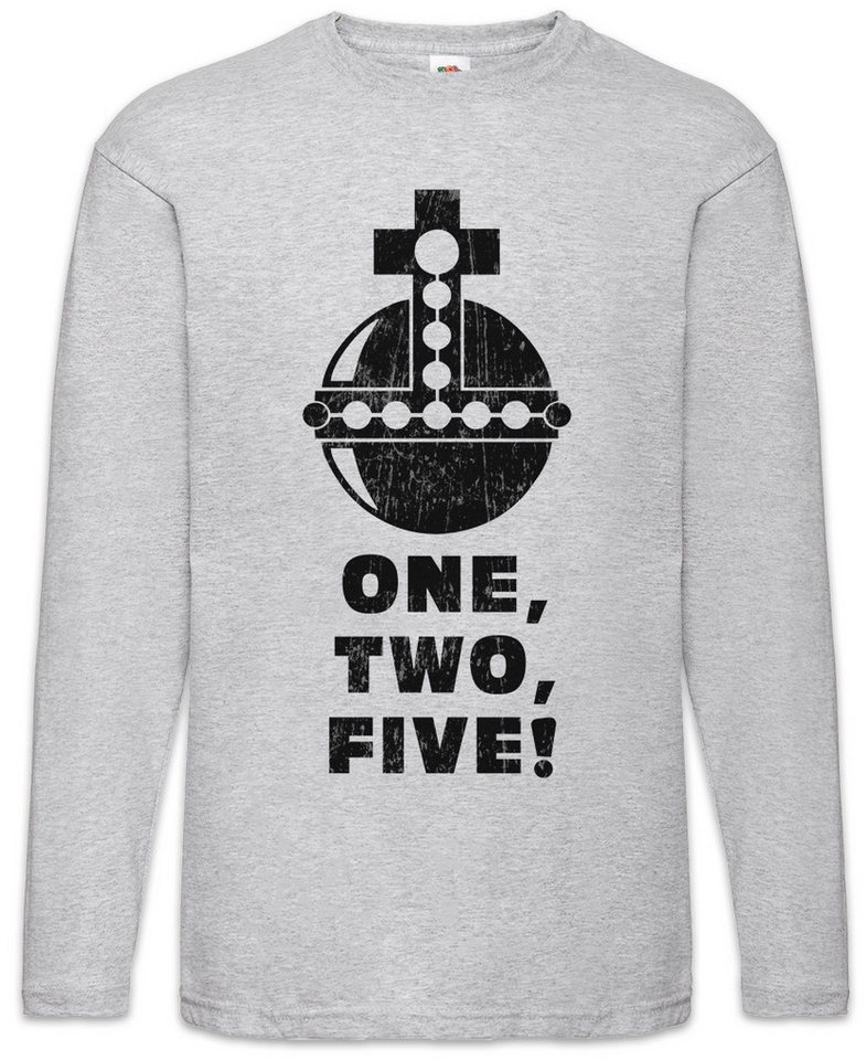 Urban Backwoods Langarmshirt One Two Five Langarm T-Shirt Monty Fun Knights Python and the holy (1-tlg) grail Ni Ritter der von Urban Backwoods