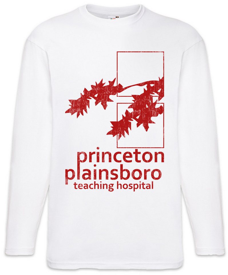 Urban Backwoods Langarmshirt Princeton Plainsboro Langarm T-Shirt Dr. Doktor Logo Symbol Zeichen (1-tlg) House Arrow Krankenhaus Hospital von Urban Backwoods