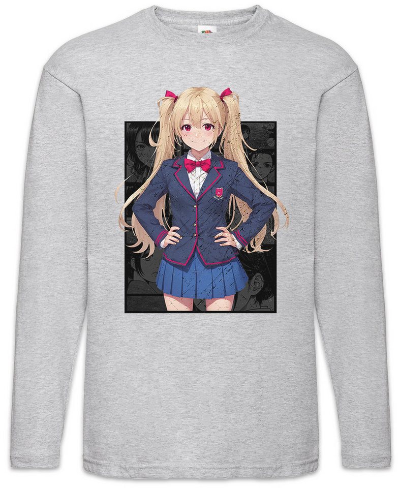 Urban Backwoods Langarmshirt Ruby Girl Langarm T-Shirt Anime Ko Hoshino Oshi No Sarina Tendouji The (1-tlg) Idol's Children Pop Idols von Urban Backwoods
