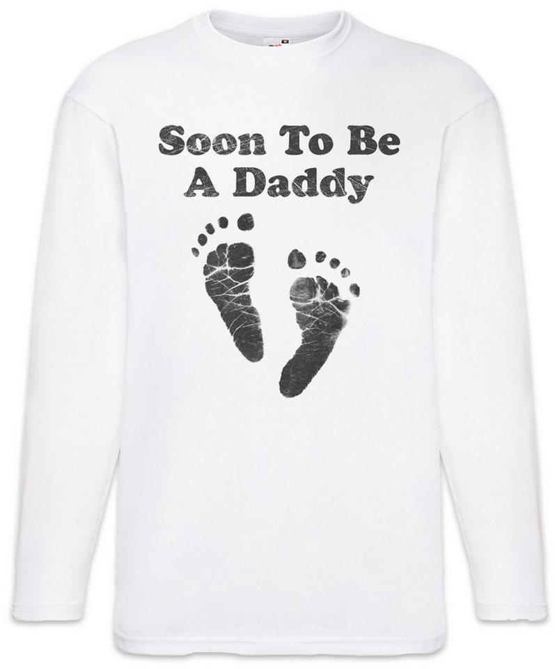 Urban Backwoods Langarmshirt Soon To Be A Daddy Langarm T-Shirt Vater Father Baby Newborn F Word (1-tlg) Papa Vatertag Father´s Day von Urban Backwoods
