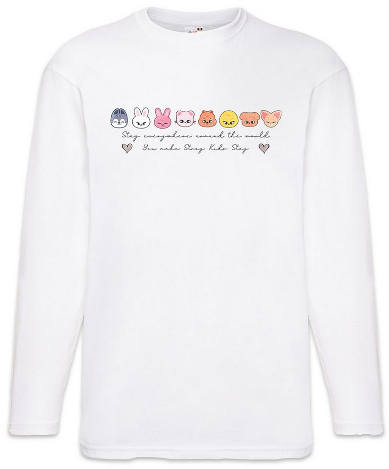Urban Backwoods Langarmshirt Stay Pop 2 Langarm T-Shirt Musik Kids Kpop K-Pop 4th Generation Stray (1-tlg) Boy Group Idol Band von Urban Backwoods