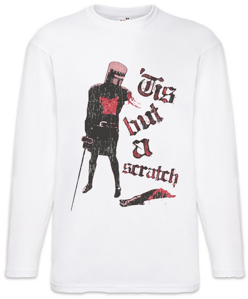 Urban Backwoods Langarmshirt Tis But A Scratch Langarm T-Shirt Monty Fun Black Knight Python Ni Die (1-tlg) Ritter der Kokosnuß von Urban Backwoods