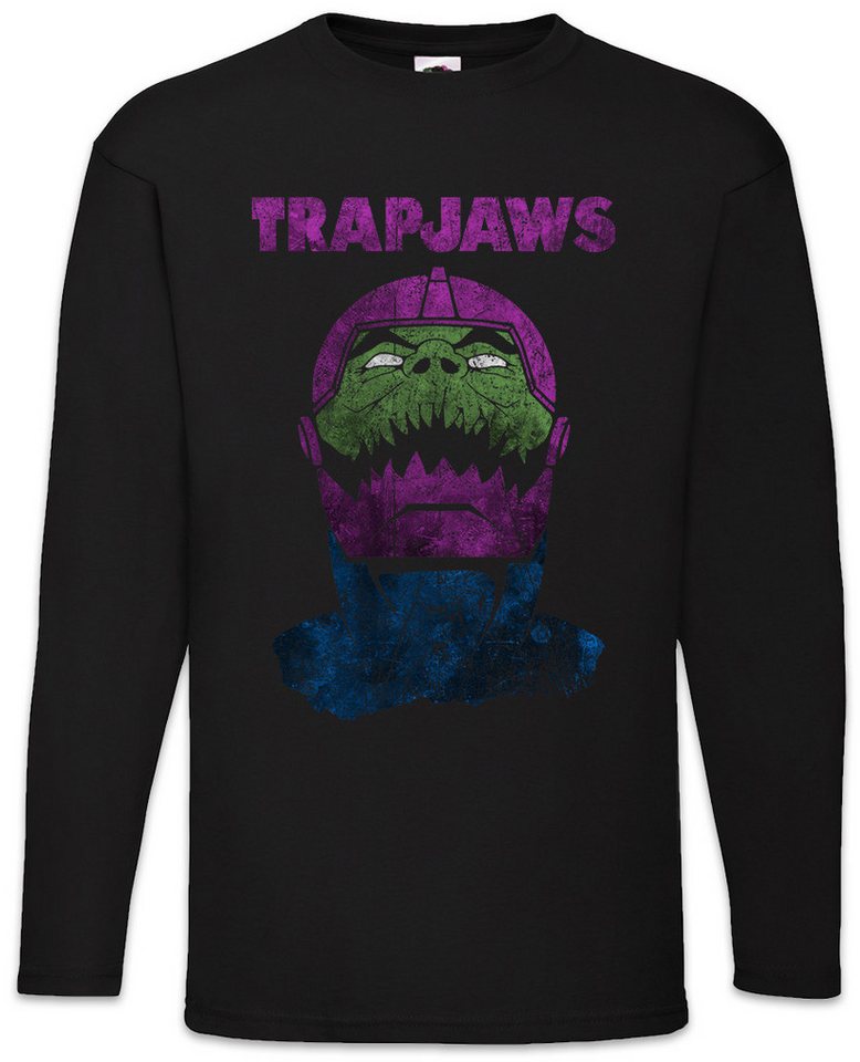 Urban Backwoods Langarmshirt Trap Jaws Langarm T-Shirt Jaw Masters Anime of the He Battle Cat (1-tlg) Universe MOTU Man Eigthies von Urban Backwoods