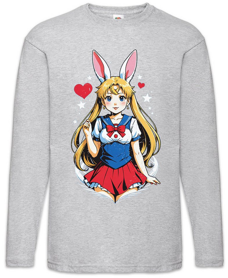 Urban Backwoods Langarmshirt Wild Anime Moon Rabbit Langarm T-Shirt Anime Sailor Girl Usagi Tsukino (1-tlg) Princess Serenity Wild Rabbit von Urban Backwoods
