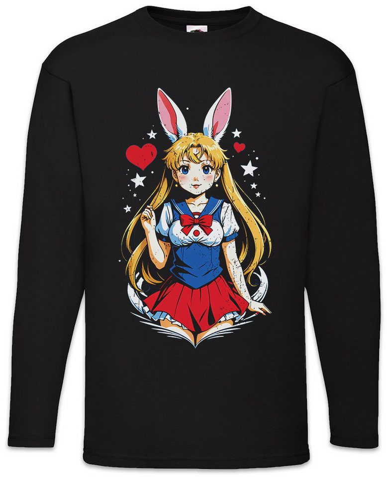Urban Backwoods Langarmshirt Wild Anime Moon Rabbit Langarm T-Shirt Anime Sailor Girl Usagi Tsukino (1-tlg) Princess Serenity Wild Rabbit von Urban Backwoods