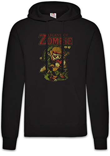 Urban Backwoods Legend of Zombie Hoodie Kapuzenpullover Sweatshirt Schwarz Größe M von Urban Backwoods