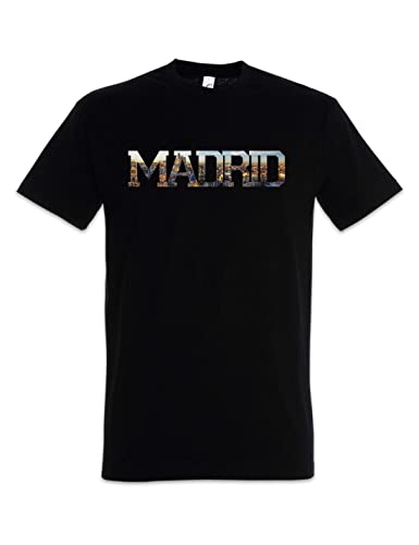 Urban Backwoods Madrid Herren T-Shirt Schwarz Größe L von Urban Backwoods