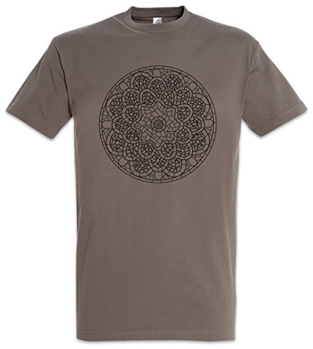 Urban Backwoods Mandala VII Herren T-Shirt Grau Größe M von Urban Backwoods