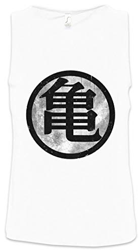 Urban Backwoods Master Goku Herren Männer Tank Top Training Shirt Weiß Größe L von Urban Backwoods