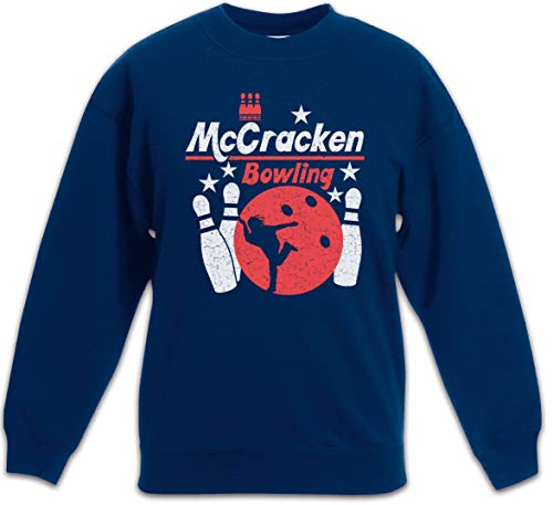 Urban Backwoods Mccracken Bowling Kinder Jungen Mädchen Pullover Blau Größe 10 Jahre von Urban Backwoods