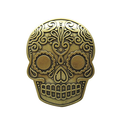 Urban Backwoods Mexican Skull I Gürtelschnalle für Wechselgürtel Buckle von Urban Backwoods