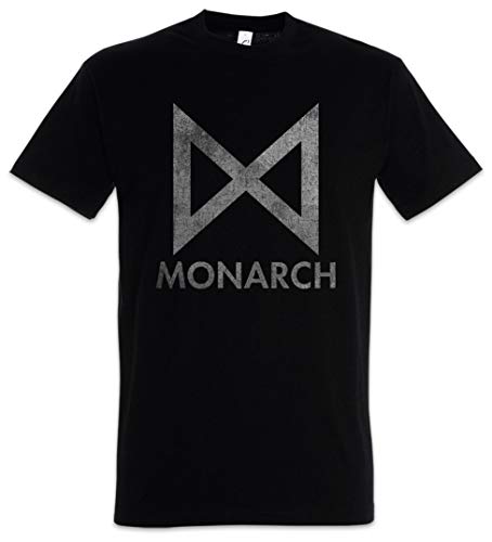 Urban Backwoods Monarch Logo Herren T-Shirt Schwarz Größe XL von Urban Backwoods