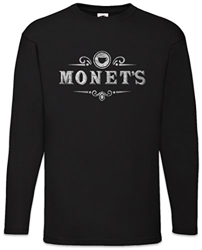 Urban Backwoods Monet's I Herren Langarm T-Shirt Schwarz Größe L von Urban Backwoods