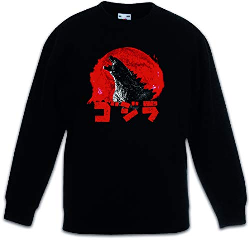 Urban Backwoods Monster Vintage Logo Kinder Jungen Mädchen Pullover Schwarz Größe 6 Jahre von Urban Backwoods