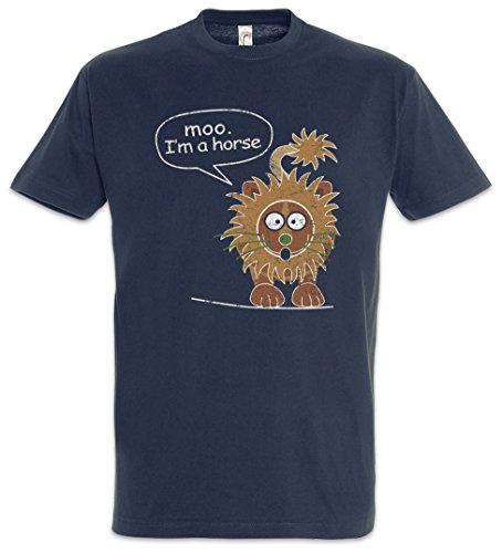 Urban Backwoods Moo I'm A Horse Herren T-Shirt Blau Größe 2XL Urban Backwoods Moo I'm A Horse Herren T-Shirt Blau Größe 2XL von Urban Backwoods
