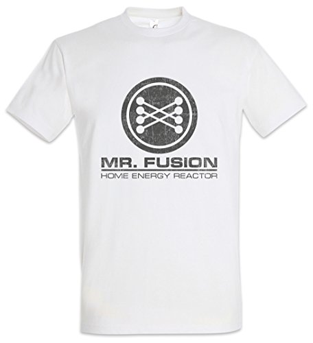 Urban Backwoods Mr. Fusion Herren T-Shirt Weiß Größe S von Urban Backwoods