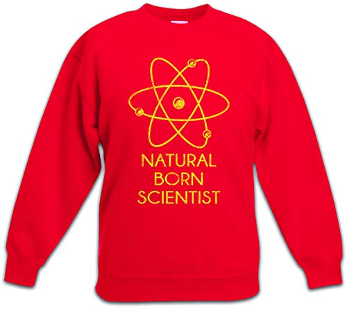 Urban Backwoods Natural Born Scientist Kinder Jungen Mädchen Pullover Rot Größe 12 Jahre von Urban Backwoods