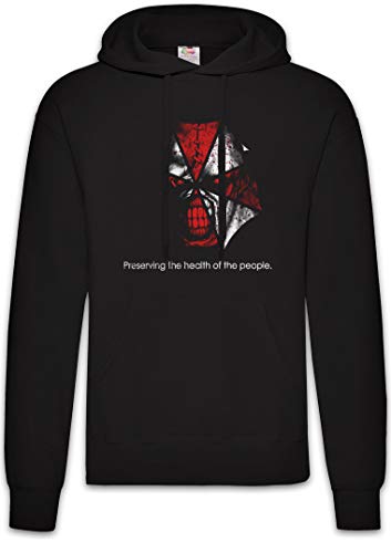 Urban Backwoods Nemesis Umbrella Hoodie Kapuzenpullover Sweatshirt Schwarz Größe 2XL von Urban Backwoods