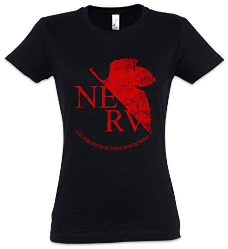 Urban Backwoods Nerv Damen T-Shirt Schwarz Größe M von Urban Backwoods