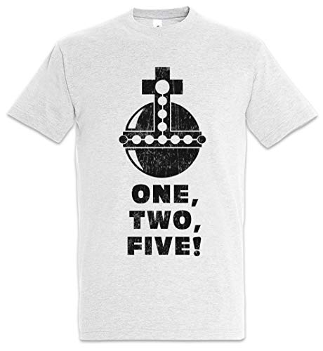 Urban Backwoods One Two Five Herren T-Shirt Grau Größe 4XL von Urban Backwoods