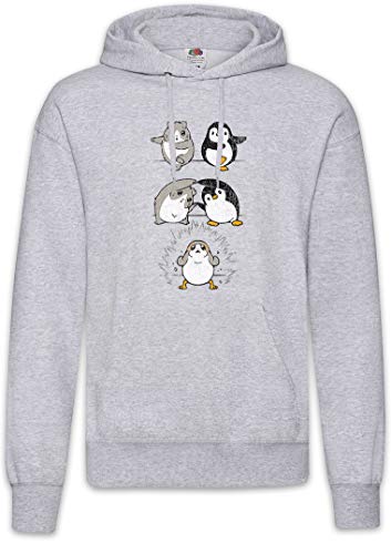 Urban Backwoods PORG Fusion Hoodie Kapuzenpullover Sweatshirt Grau Größe S von Urban Backwoods