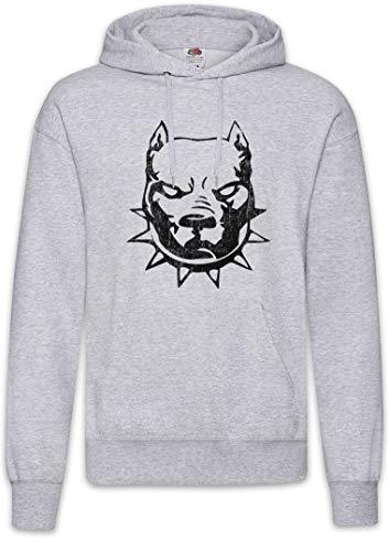 Urban Backwoods Pitbull Hoodie Kapuzenpullover Sweatshirt Grau Größe XL von Urban Backwoods