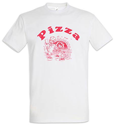 Urban Backwoods Pizza Box II Herren T-Shirt Weiß Größe 2XL von Urban Backwoods