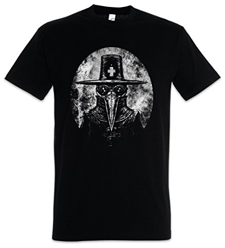 Urban Backwoods Plague Doctor I Herren T-Shirt Schwarz Größe L von Urban Backwoods