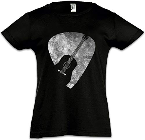 Urban Backwoods Plectrum Mädchen Kinder Kids T-Shirt Schwarz Größe 12 Jahre von Urban Backwoods