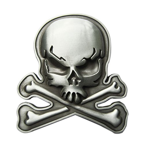 Urban Backwoods Poison Skull III Gürtelschnalle für Wechselgürtel Buckle von Urban Backwoods