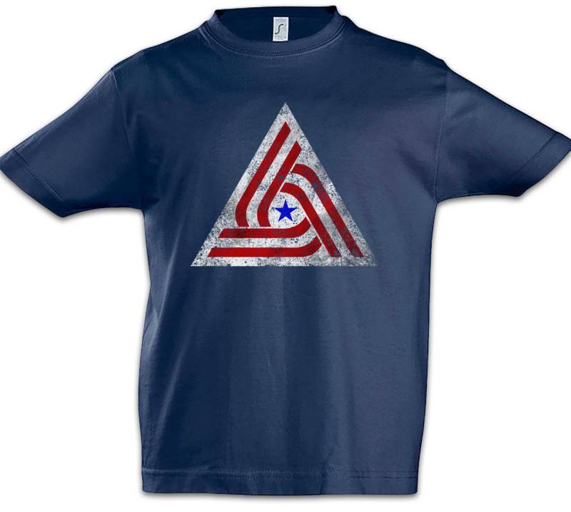 Urban Backwoods Print-Shirt Aliens Tri Centennial Flag Patch Kinder T-Shirt Xenomorph Alien Corp (1-tlg) Ripley Prometheus Facehugger Nostromo von Urban Backwoods